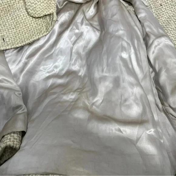 Vintage Custom Cloak Toronto Irish Tweed  Beige Button Jacket - Picture 10 of 11